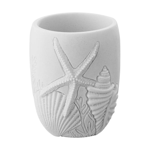 Biały kubek na szczoteczki do zębów z żywicy polimerowej Maloto – Wenko-image-2