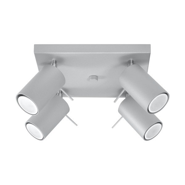 Szara lampa sufitowa Sollux Etna Quatre-image-3