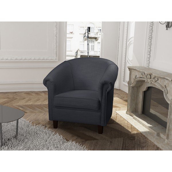 Niebieski fotel Rodier Coton-image-1