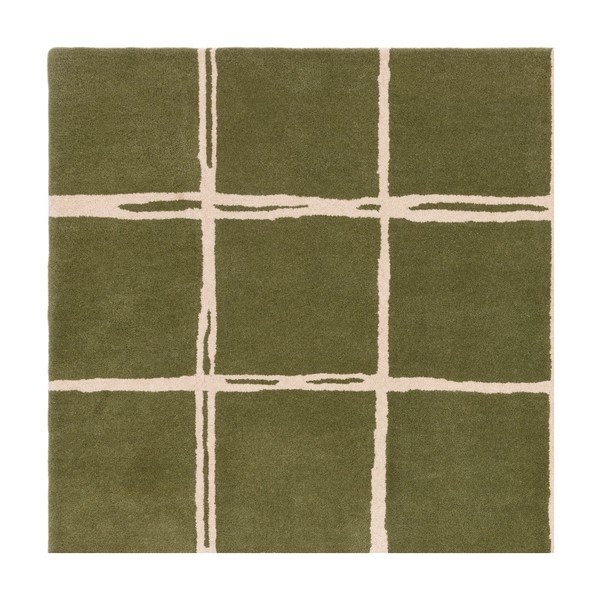 Zielony wełniany dywan tkany ręcznie 160x230 cm – Asiatic Carpets-image-4