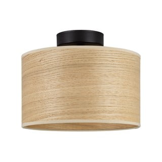 Lampa sufitowa z kloszem z drewna dębowego Sotto Luce TSURI S