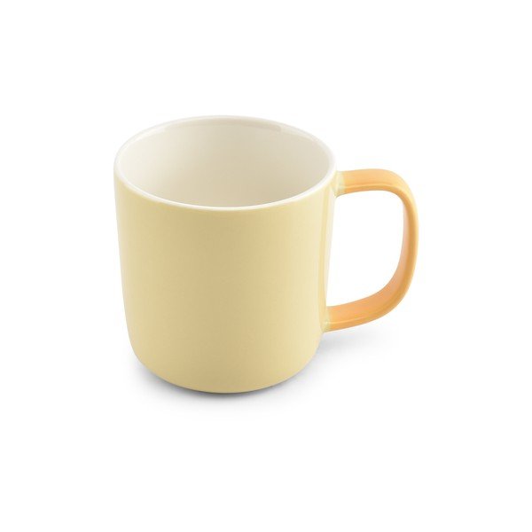 Jasnożółty kubek new bone china 370 ml Mae – ONA-image-2