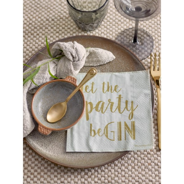 Papierowe serwetki zestaw 20 szt. Tedde − Bloomingville-image-1