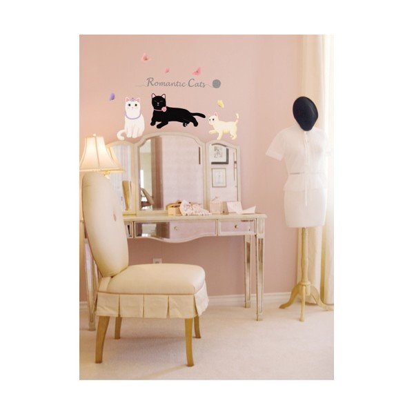 Zestaw naklejek Ambiance Romantic Cats-image-2