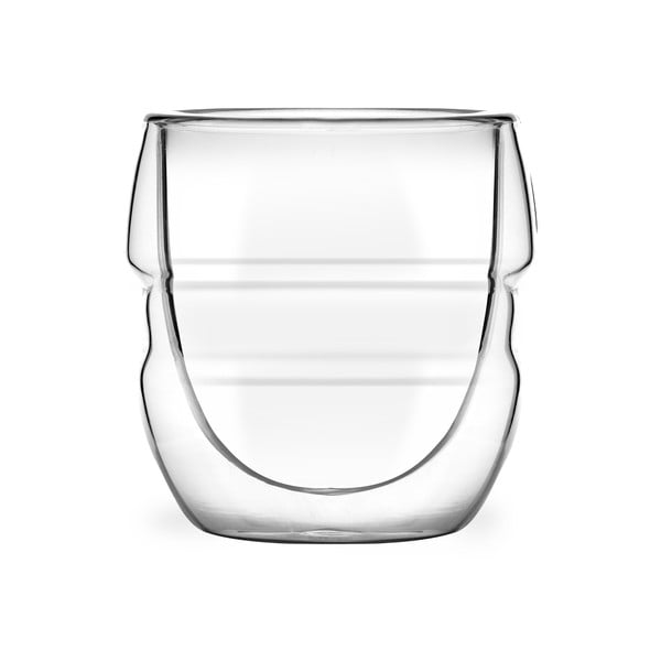 Szklane filiżanki na espresso/z podwójną ścianką zestaw 2 szt. 70 ml Sferico – Vialli Design-image-2