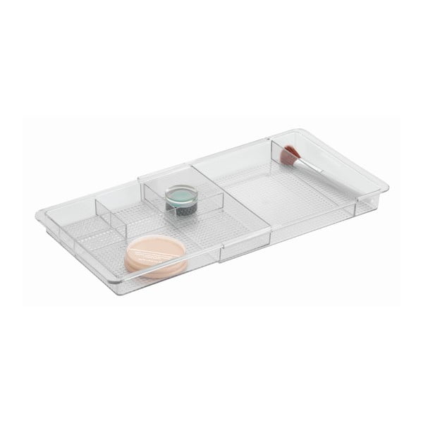 Regulowany organizer na kosmetyki iDesign Clarity Drawer