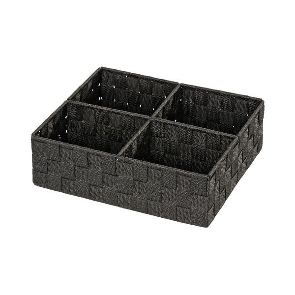 Czarny organizer Wenko Adria Quadro