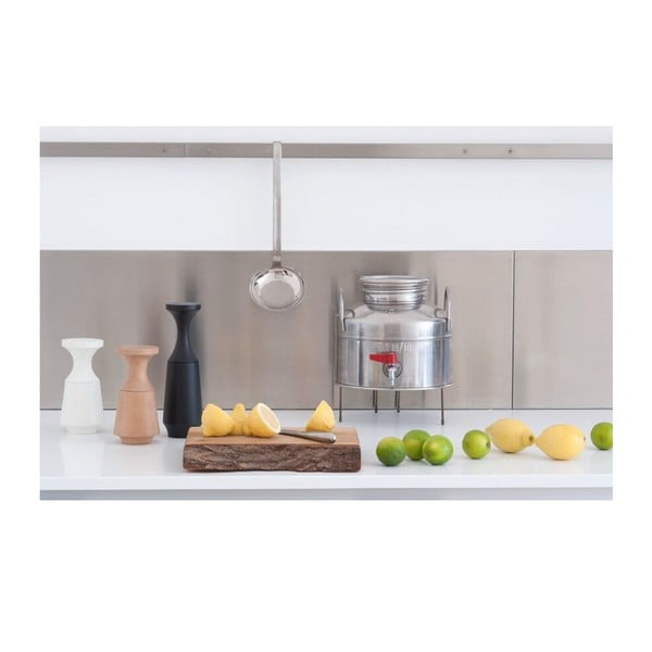 Młynek do przypraw z drewna dębowego Wireworks Black, 17.1 cm-image-3