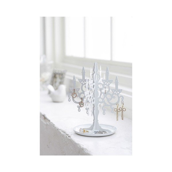 Biały stojak na biżuterię YAMAZAKI Chandelier-image-1