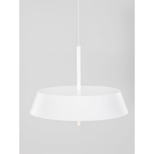 Biała aluminiowa lampa wisząca LED ze ściemniaczem ø 45 cm Velio – Nova Luce-image-4