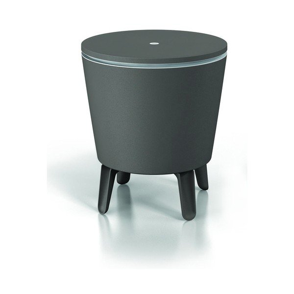 Plastikowy okrągły stolik ogrodowy z pojemnikiem na lód ø 49,5 cm Cool – Keter-image-2