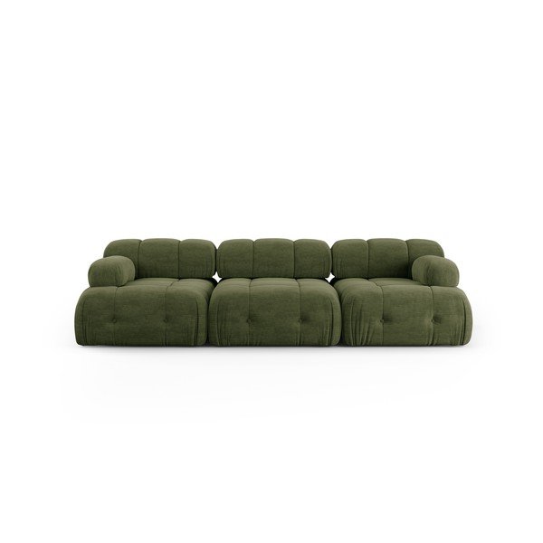 Ciemnozielona sofa 288 cm Ferento – Cosmopolitan Design