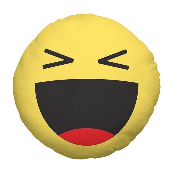 Poduszka Emoji Laugh, 39 cm