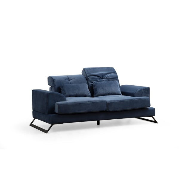 Niebieska sofa 185 cm Frido – Balcab Home-image-2
