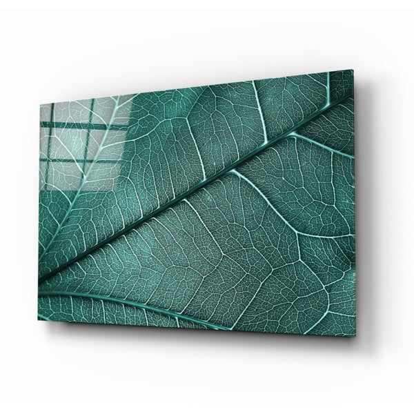 Szklany obraz Insigne Leaf Texture, 110x70 cm