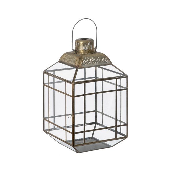 Metalowy lampion (wysokość 43 cm) – Ixia