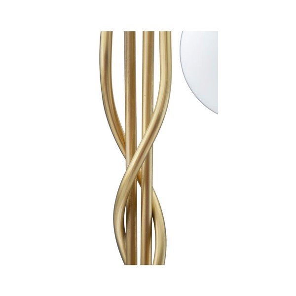 Lampa stojąca w biało-złotym kolorze ze szklanym kloszem (wysokość 176 cm) Glamy – Mauro Ferretti-image-4