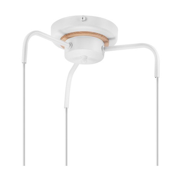 Biała lampa wisząca Angelina – LAMKUR-image-4