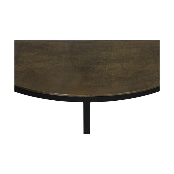 Metalowa konsola w kolorze brązu 42x100 cm Peto – Light & Living-image-2