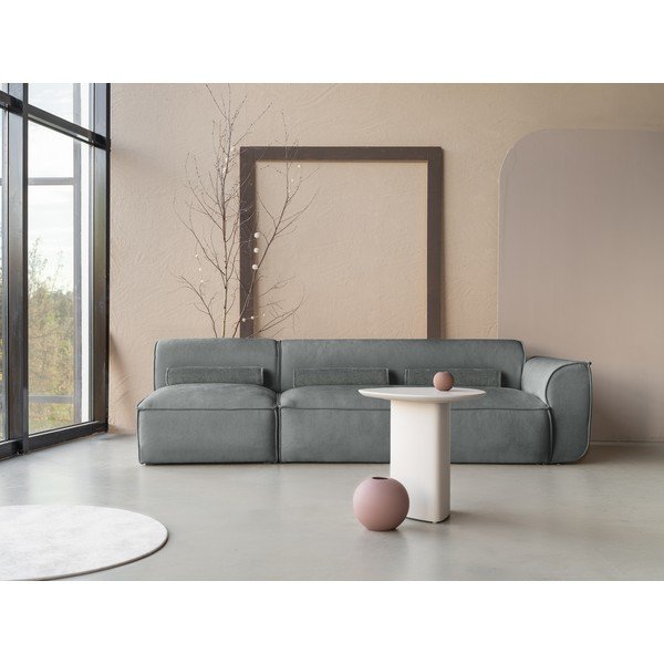 Zielony szezlong modułowy (prawostronny) Flex Felix – Miuform-image-1