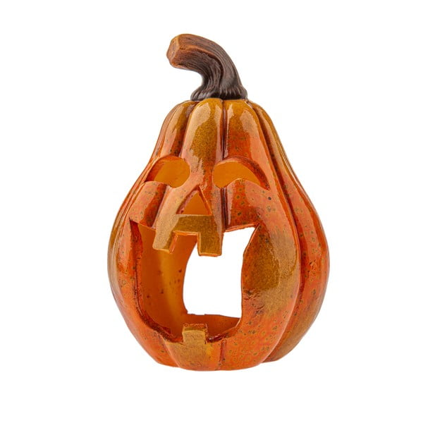 Ceramiczny świecznik z motywem Halloween Pumpkin – Dakls