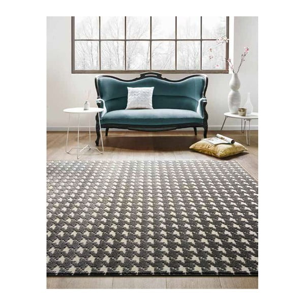 Dywan Webtappeti Reflex Houndstooth, 80x150 cm