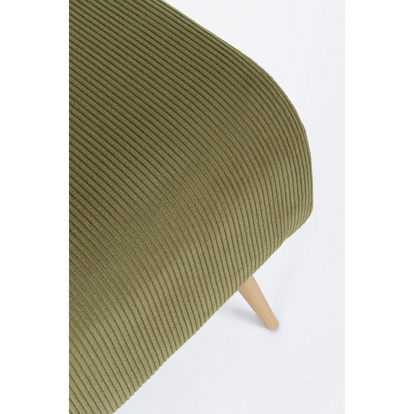 Zielona tapicerowana ławka Olga – Bizzotto-image-1