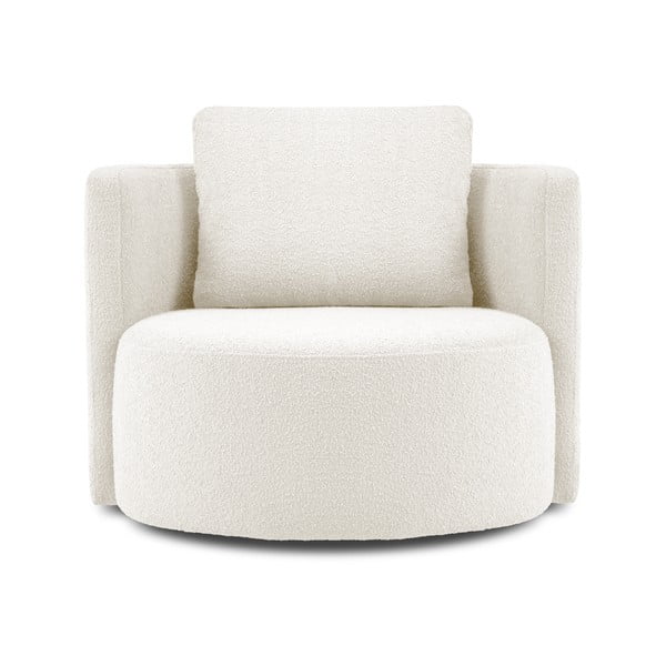 Biały fotel obrotowy Interieurs 86 Nael-image-2