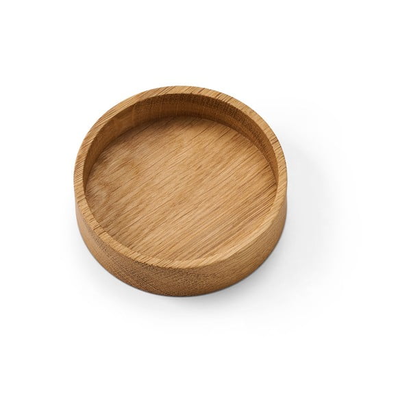 Drewniany pojemnik dekoracyjny w naturalnym kolorze ø 11x3 cm Circle S – LIND DNA-image-2