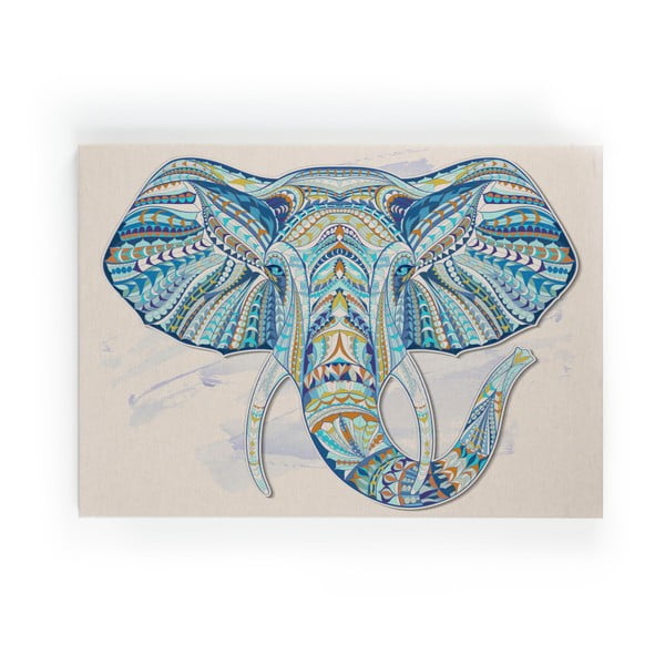 Obraz na płótnie Surdic Lino Elephant, 50x70 cm