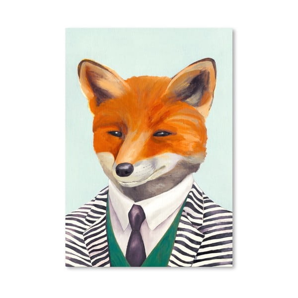Plakat "Fox", 30x42 cm