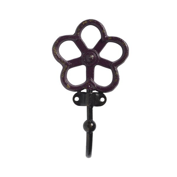 Wieszak Flower, bordo
