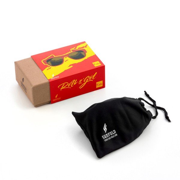 Czerwone dziecięce zwijane okulary przeciwsłoneczne InnovaGoods Sunfold Kids Mondial Spain-image-4