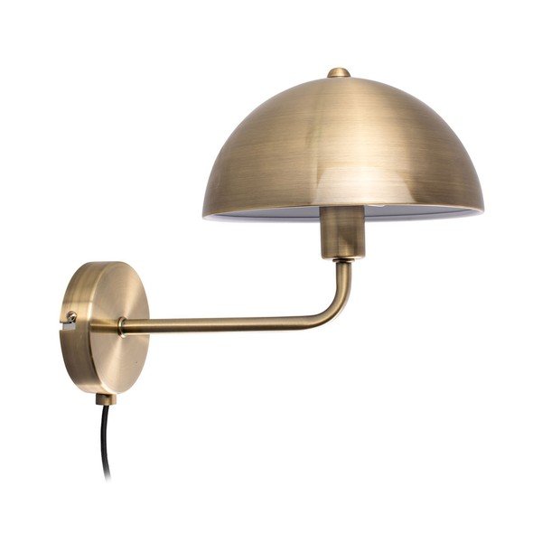 Kinkiet w kolorze złota Leitmotiv Bonnet, wys. 25 cm-image-1
