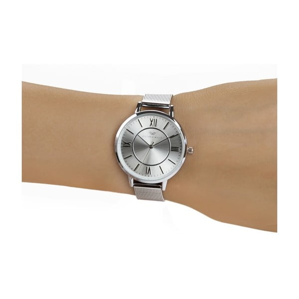 Zestaw damskiego zegarka z paskiem ze stali chirurgicznej i bransoletki Victoria Walls Asia-image-3