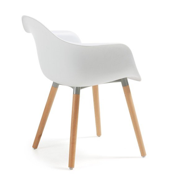 Biały fotel Kave Home Kenna-image-2