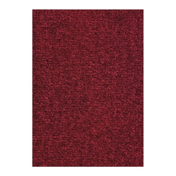 Czerwony dywan Hanse Home Nasty, 67x120 cm