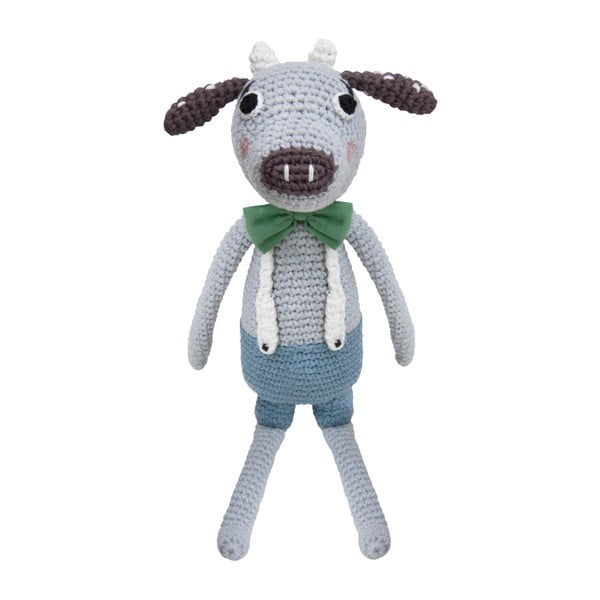 Szydełkowa zabawka Sebra Crochet Animal Cow Carl