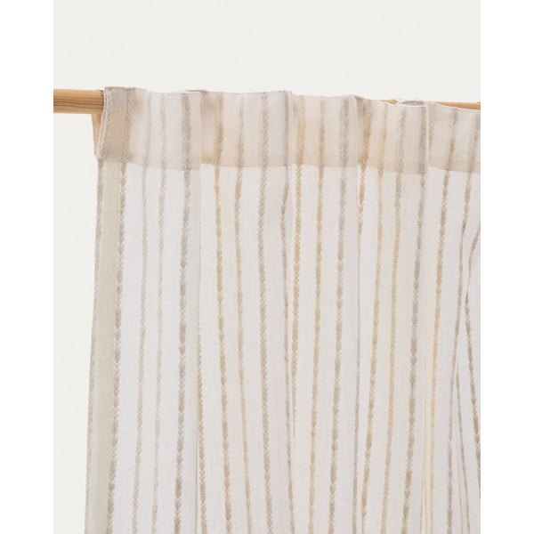 Beżowa zasłona 140x270 cm Arami – Kave Home-image-4