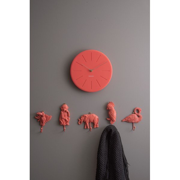 Koralowy haczyk w kształcie flaminga Leitmotiv Flamingo-image-1