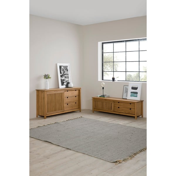 Drewniana szafka pod TV Marckeric Bruna-image-1