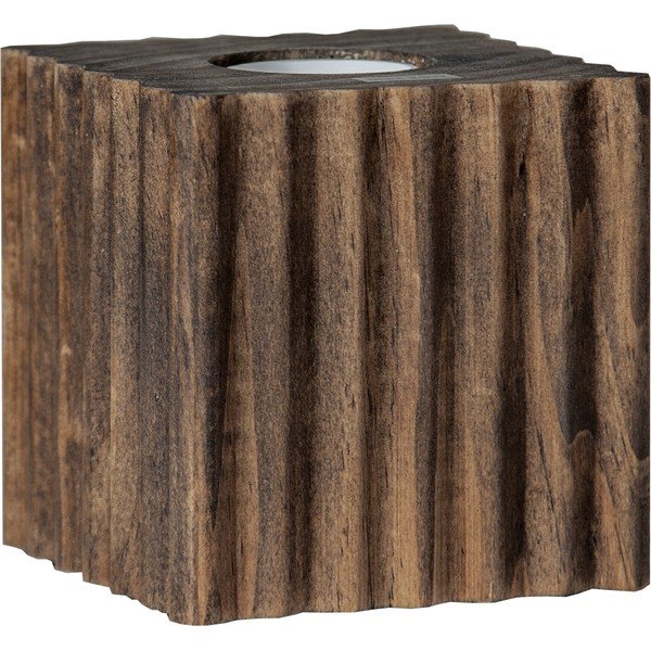 Brązowa podstawa lampy 10 cm Box – Star Trading
