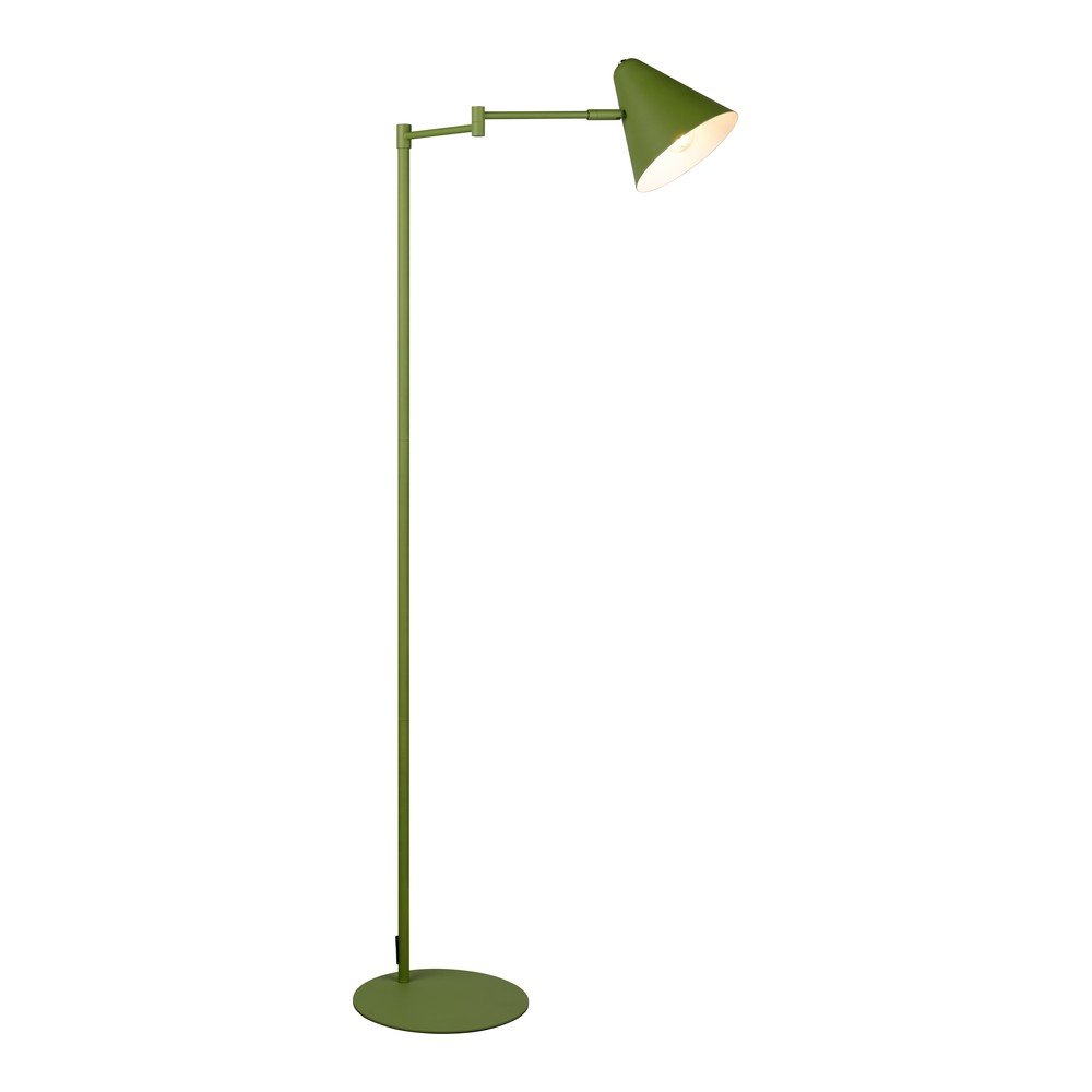 Zielona lampa stojąca z elastyczną konstrukcją (wysokość 126,5 cm) Cosima – Trio (zdjęcie 5)