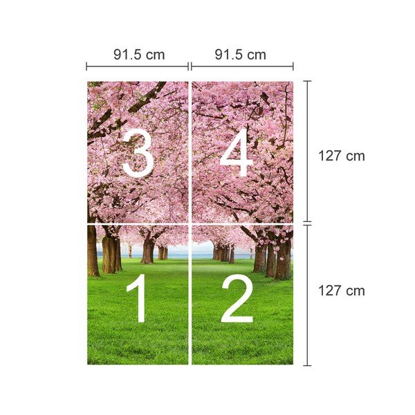 Tapeta wielkoformatowa Cherry Trees-image-3