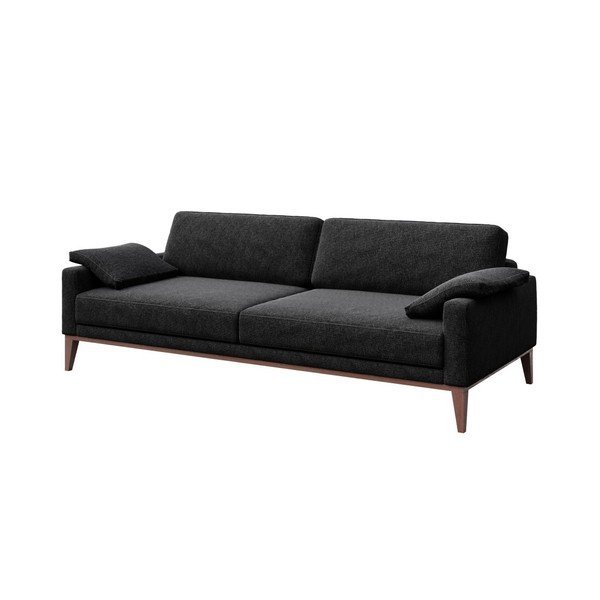 Antracytowa sofa MESONICA Musso, 211 cm-image-2