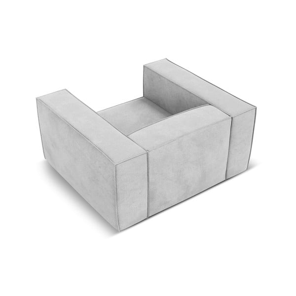 Jasnoszary fotel Madame – Windsor & Co Sofas-image-4