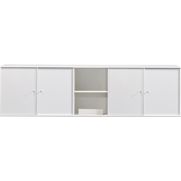 Biała niska komoda 220x61 cm Mistral – Hammel Furniture