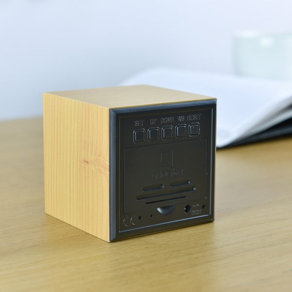 Budzik cyfrowy Cube Click – Gingko-image-3