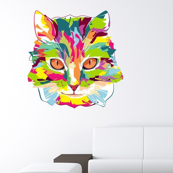 Naklejka Ambiance Cat Wonderland-image-2