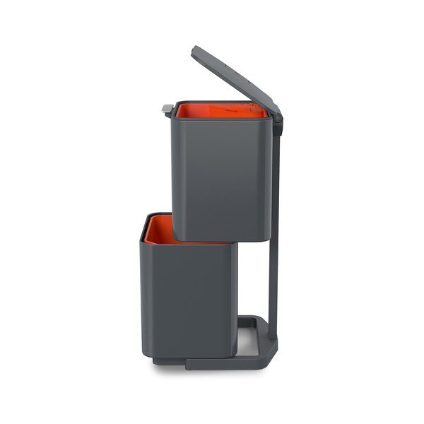 Grafitowoszary kosz do segregacji Joseph Joseph Totem Max, 60 l-image-4